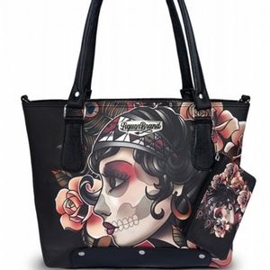 Liquor Brand Gypsy Roses Shoulder Bag and Coin Duo